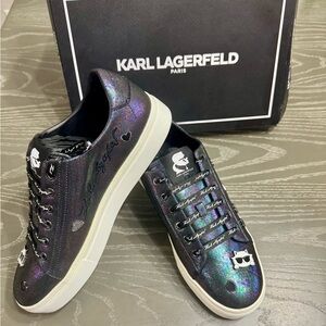 Karl Lagerfeld Holographic Sneakers